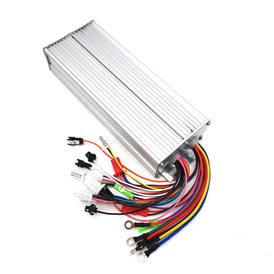 72V 45A Dual Controller - 電動自転車用ブラシレスモーター,48-72v 35-45a 1500w,スピードコントローラー