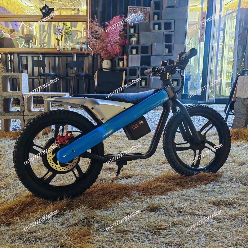 Kids Electric Scooter - 16インチ子供用電動バランスバイク - 幼児用電動スクーター自転車、5～10歳向け調節可能な子供用乗用玩具