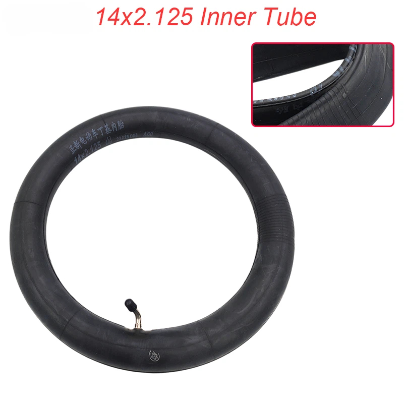 Scooter Tire - 14インチ 14 X 2.125インチのインナーチューブは、多くのガソリン・電動スクーターおよびEバイクに適合します。14*2.125タイヤ 14x2.125ホイールチューブ