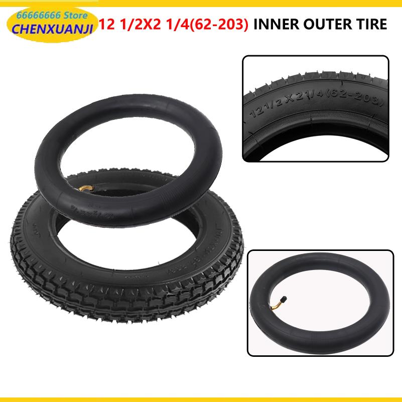 Scooter Tire - 12インチタイヤ 12 1/2x2 1/4 (62-203) は、多くのガソリン電動スクーターおよび電動自転車のタイヤアクセサリーに適しています。
