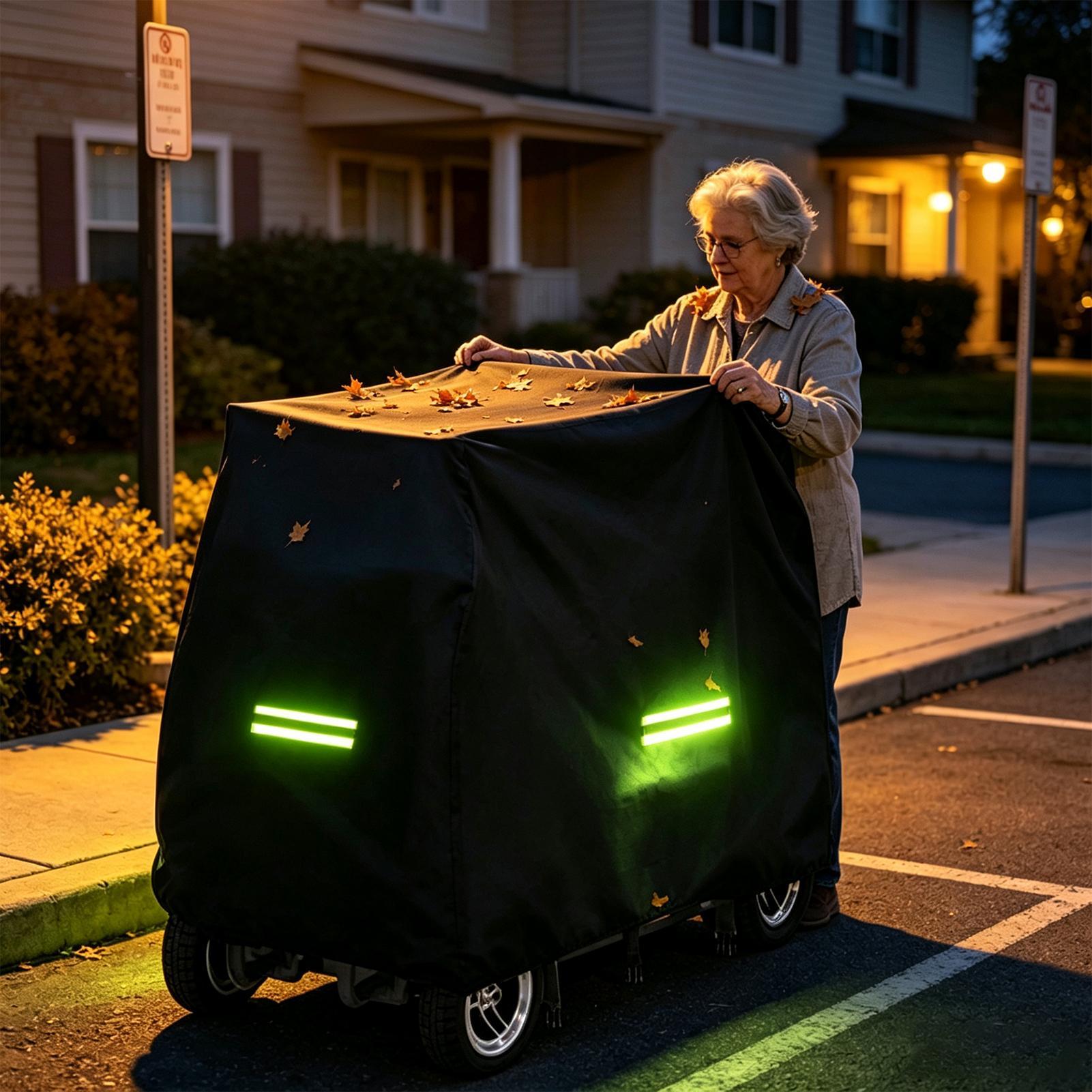 モビリティスクーターカバー 防水車椅子収納カバー 電動車椅子 - Electric Scooter Rain Cover のレビューと価格