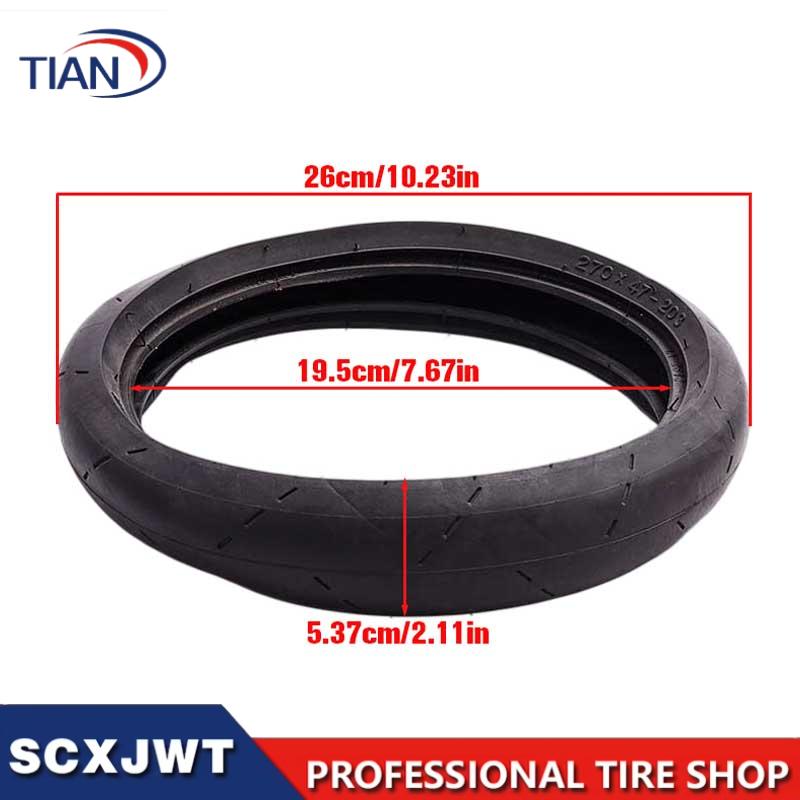 270x47-203の厚みのある耐摩耗性タイヤは、6インチ電 - Scooter Tire のレビューと価格
