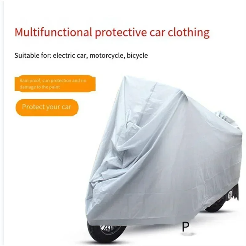 オートバイ屋外屋内保護カバー防水バイクスクーター屋外雨塵紫外 - Electric Scooter Rain Cover のレビューと価格
