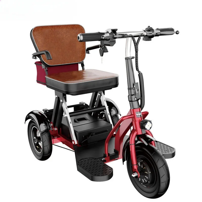 高齢者向け電動三輪スクーター折りたたみ式電動車両 - Folding Electric Scooter のレビューと価格
