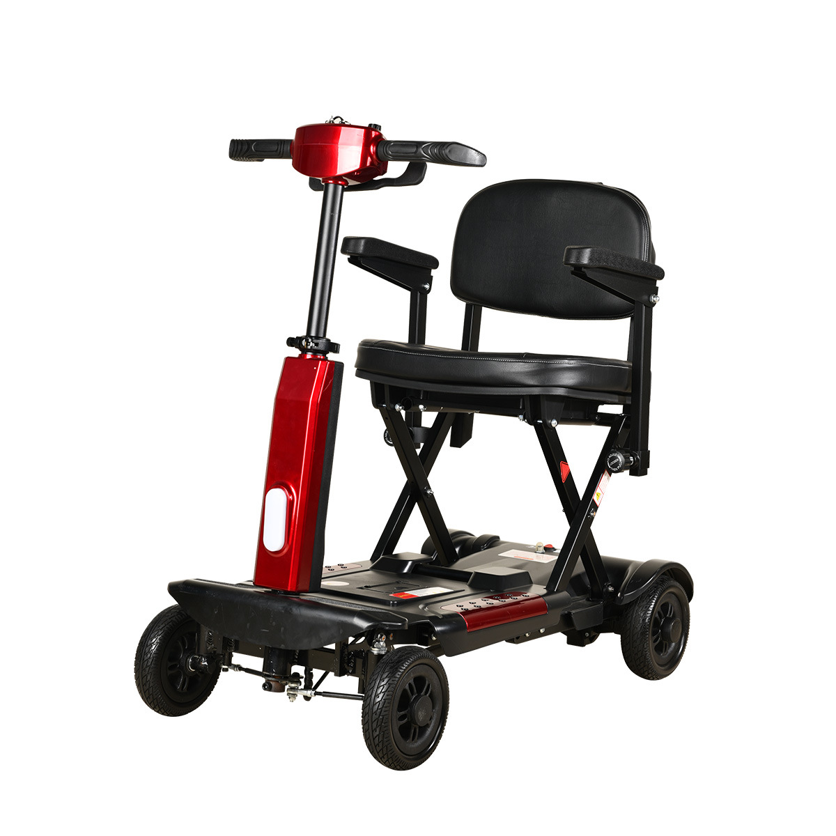 新型4輪電動折りたたみ式スクーター、高齢者・障がい者向け、便 - Folding Electric Scooter のレビューと価格