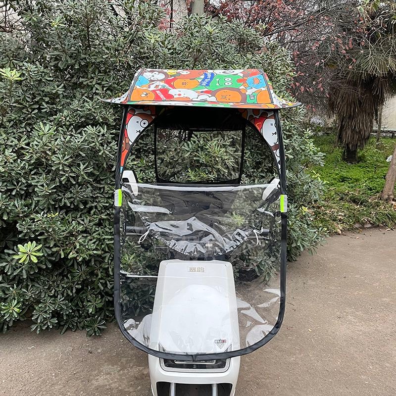 新しい電動スクーター用雨よけ・日よけキャノピー、防水日焼け防 - Electric Scooter Rain Cover のレビューと価格