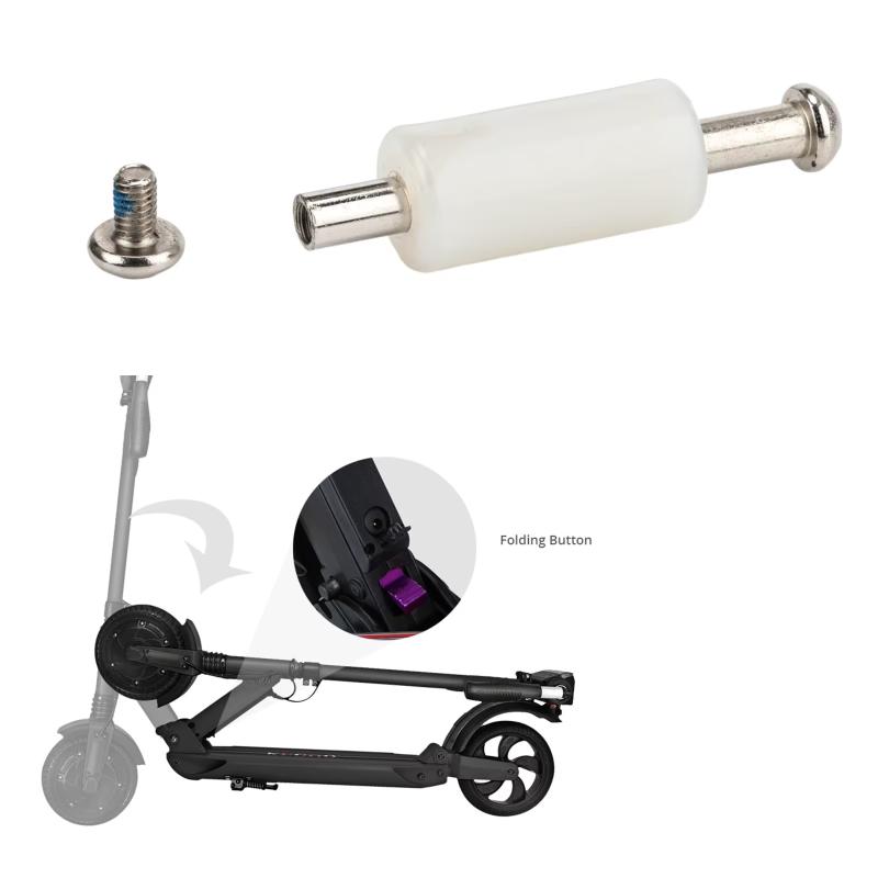 1 セット電動スクータースケートボード折りたたみ部品シャフト - Folding Electric Scooter のレビューと価格