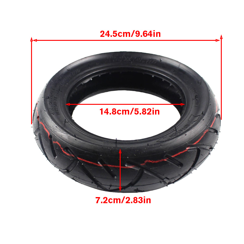 10x3.0 タイヤインナーチューブアウタータイヤ電動スクー - Scooter Tire のレビューと価格