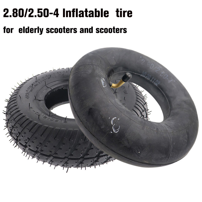 高品質な2.80/2.50-4サイズの空気入りタイヤ。電動ス - Scooter Tire のレビューと価格