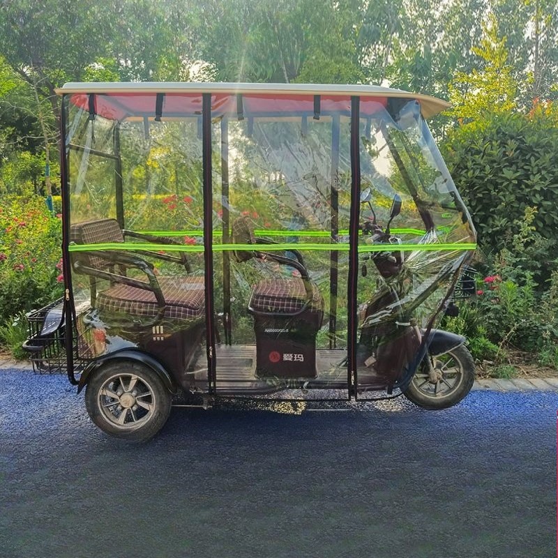 密閉型ターポリン オートバイ 電動三輪車 カーテン 厚手の日 - Electric Scooter Rain Cover のレビューと価格