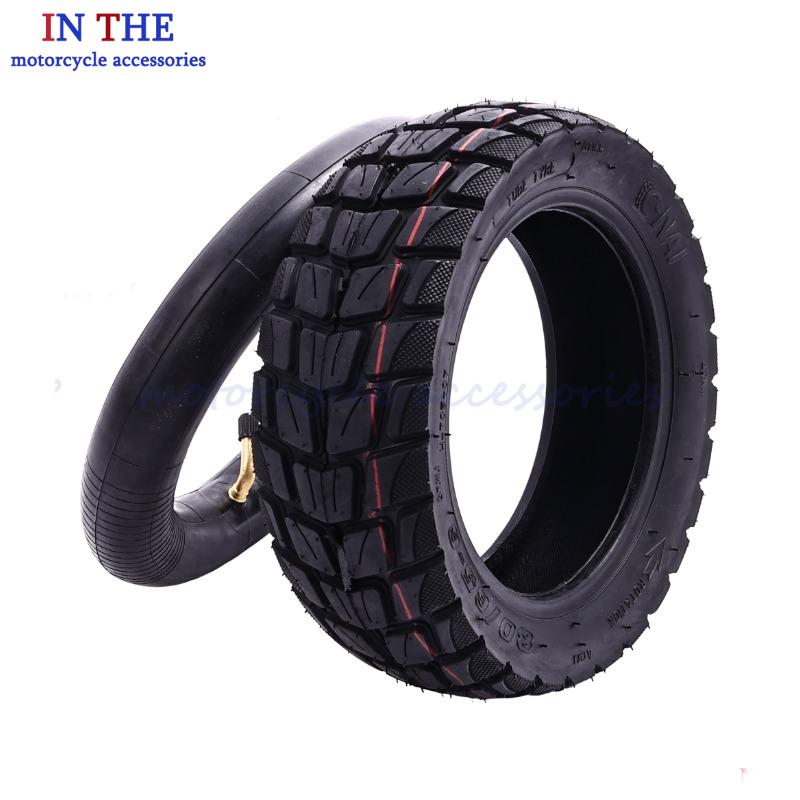 80/65-6 オフロードインナーアウタータイヤ、赤線入り電 - Scooter Tire のレビューと価格