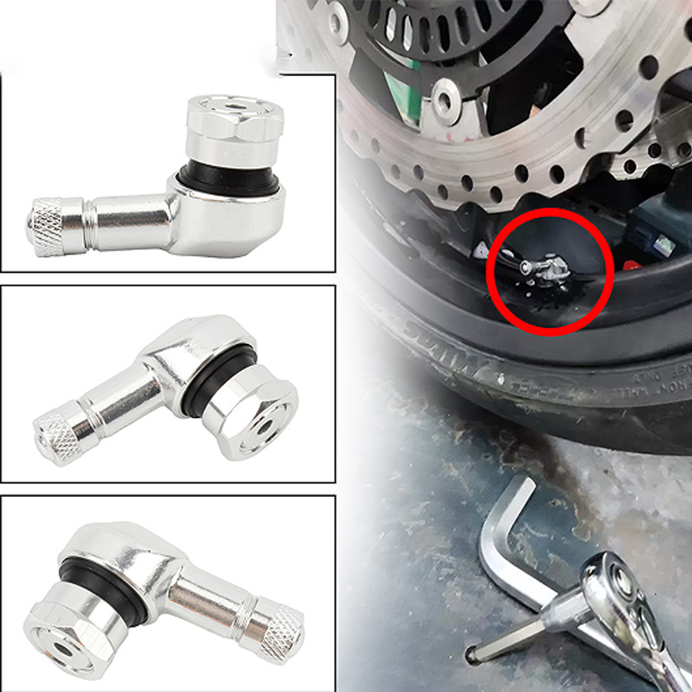 バイク・スクーター用CNCアルミ90 °   タイヤバルブス - Scooter Tire のレビューと価格
