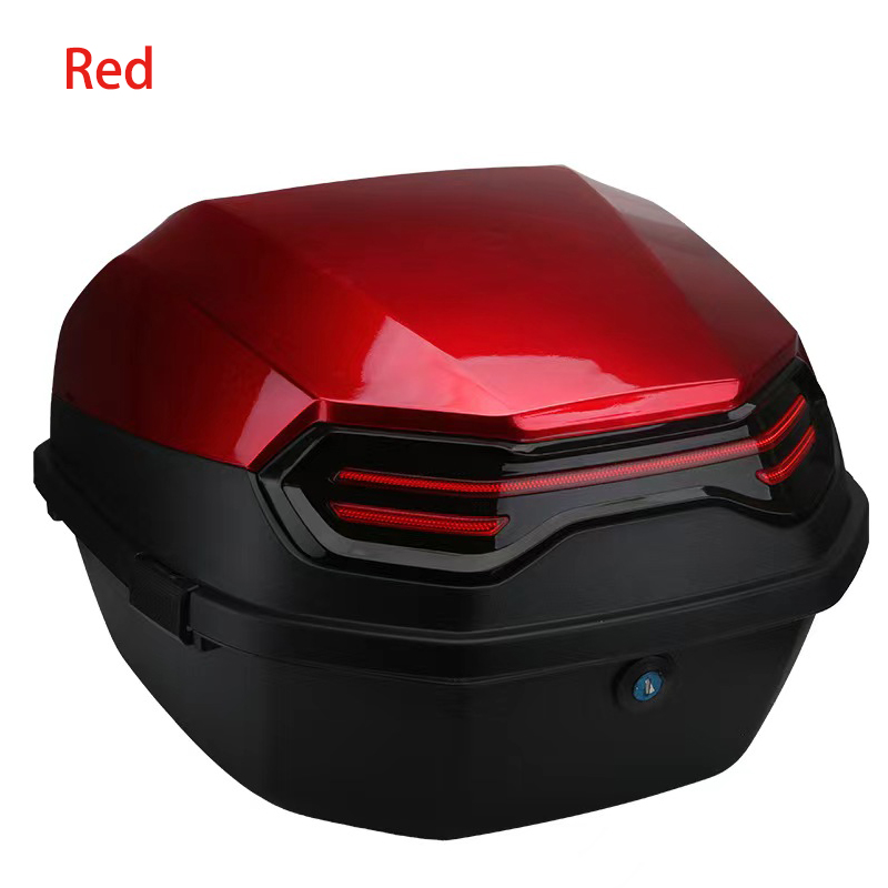 オートバイのテールボックススクーターブーツトランククール A - Scooter Helmet Set のレビューと価格