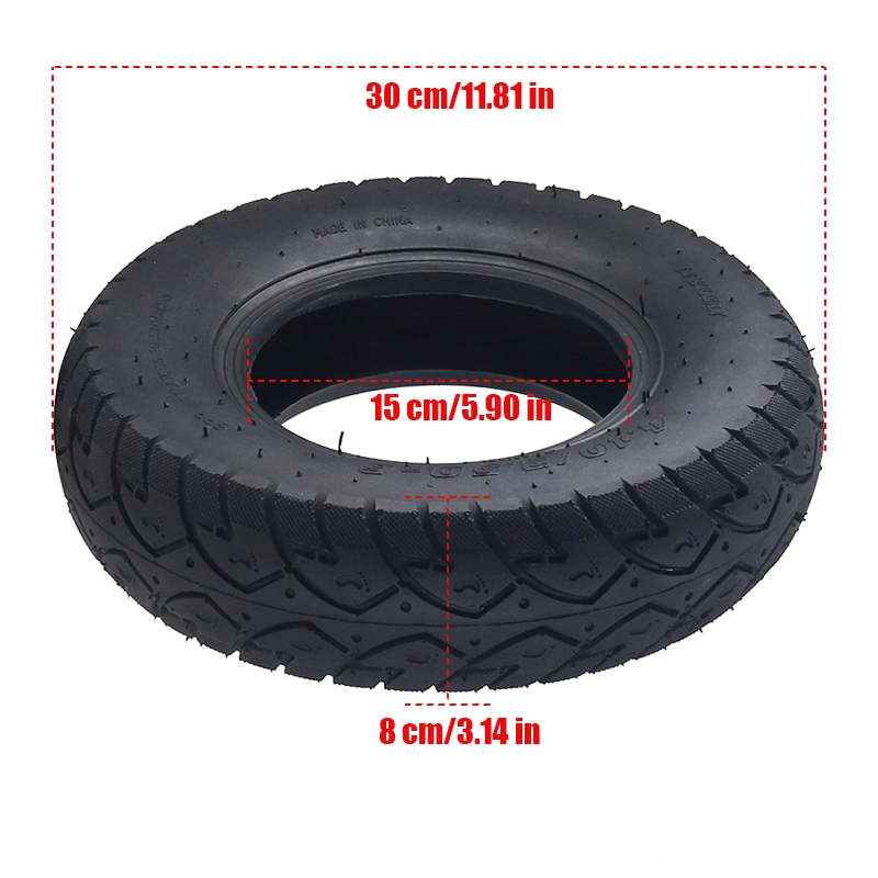 電動スクーター用、3ウェイ車輪、車椅子用、4.10/3.50 - Scooter Tire のレビューと価格