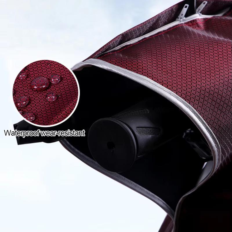 電動スクーター用ダッシュボードレインカバー 透明窓付きジッパ - Electric Scooter Rain Cover のレビューと価格