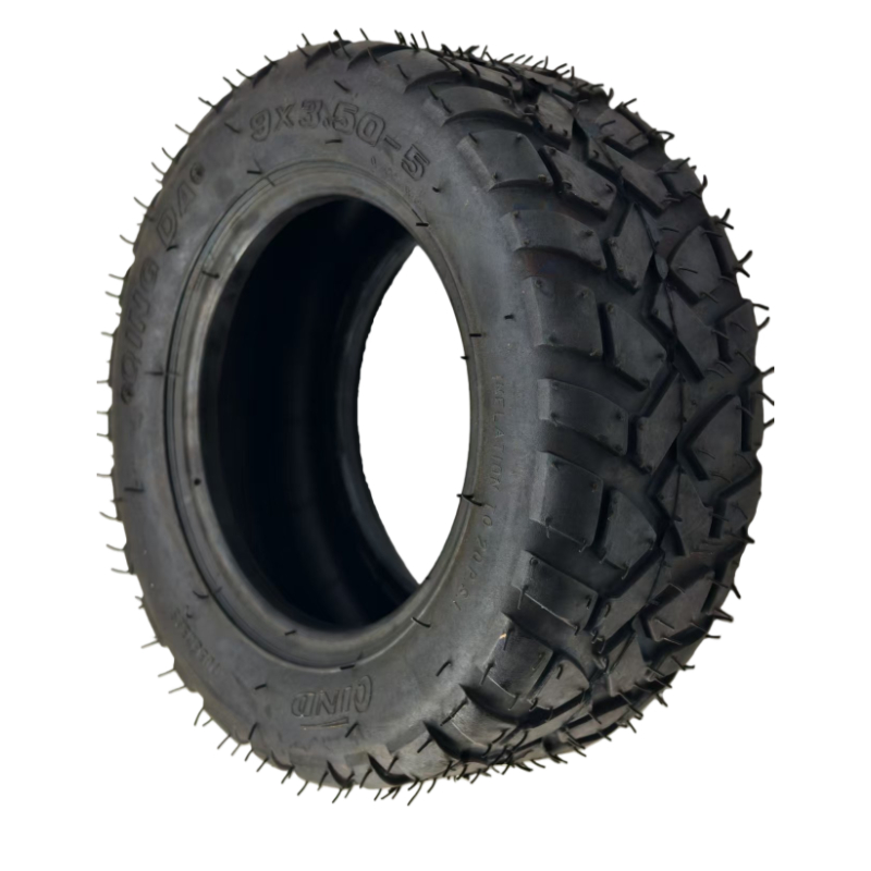 新品 9x3.50-5 真空タイヤ、チューブレスタイヤ。高品 - Scooter Tire のレビューと価格
