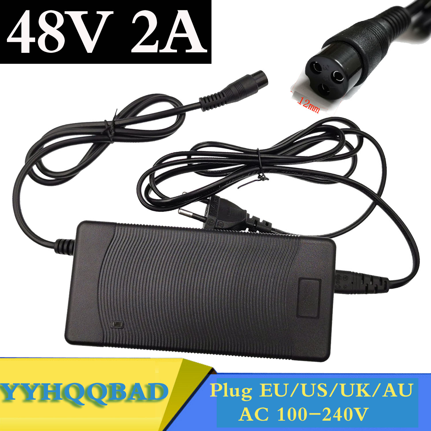 48V 2A 鉛酸バッテリー充電器 55.2V 鉛酸バッテリ - Electric Scooter Charger のレビューと価格